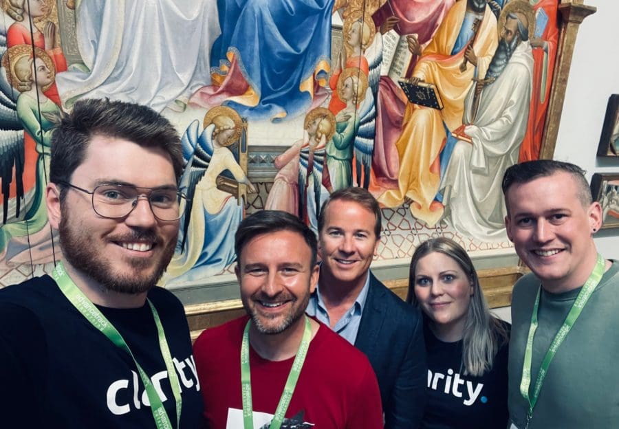 team clarity at the National Gallery