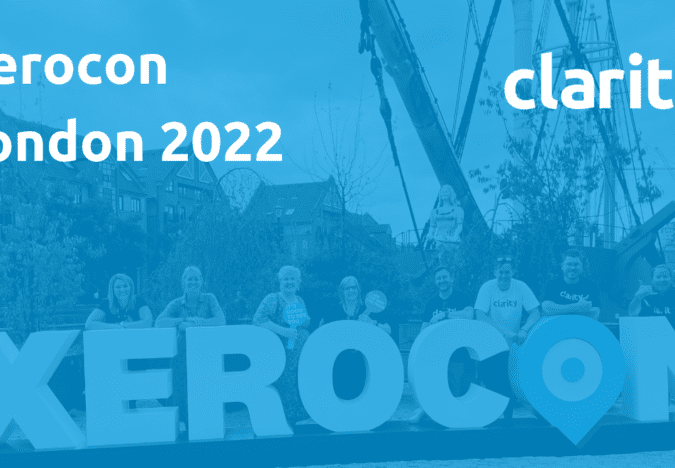 Clarity at Xerocon London 2022
