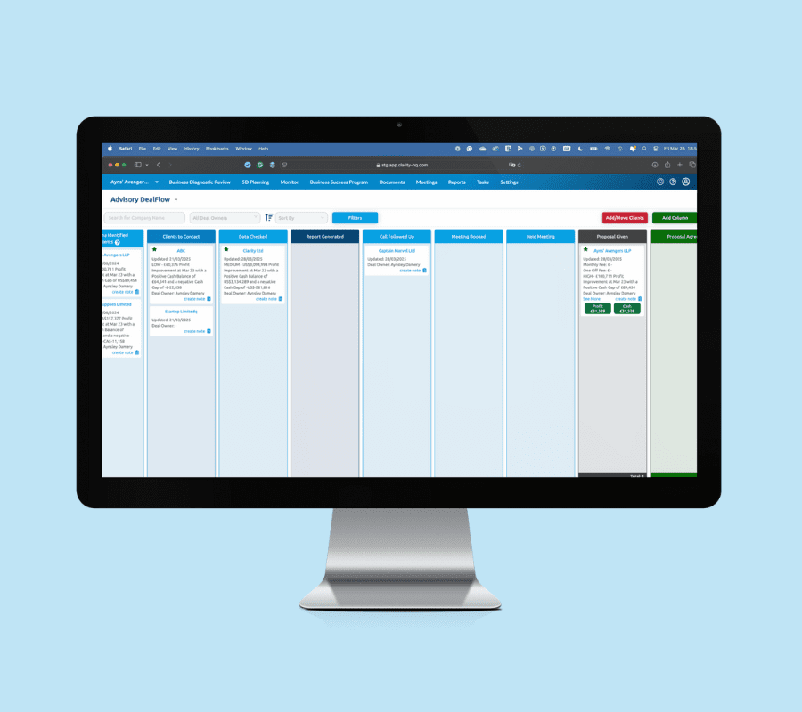 Clarity Pipeline Management